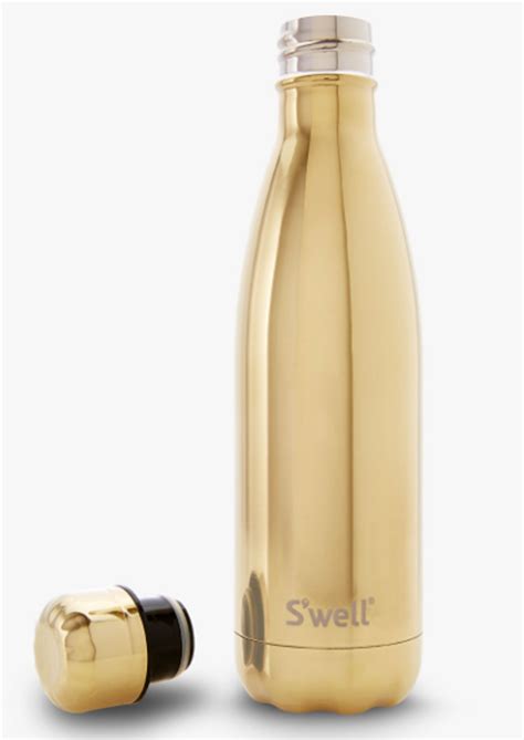 SWELL Metallic 17oz Water Bottle - Gold