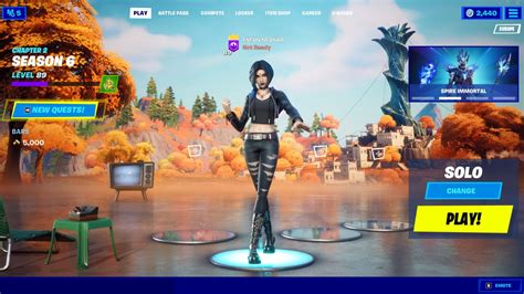 Fortnite lobby has changed right before the end of Chapter 2 Season 6 ...