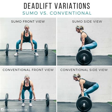 DIFFERENCE BETWEEN SUMO AND CONVENTIONAL DEADLIFTS! Both are excellent ...