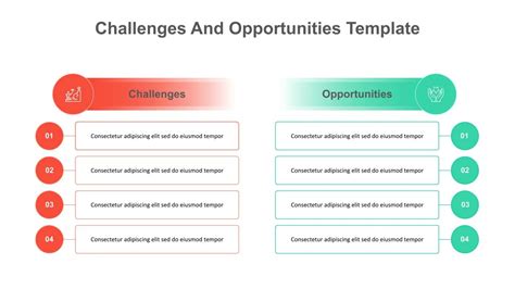 Challenges and Opportunities Presentation Template - SlideKit