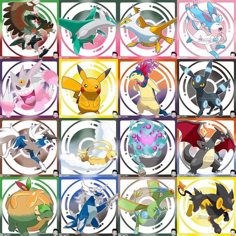 [art] I hope you all like this artwork o made of some Shiny Pokemon ...