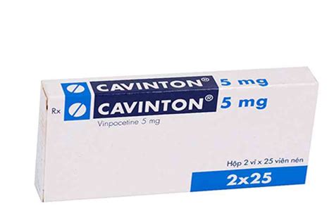 Cavinton 5mg - Thuốc biệt dược, công dụng , cách dùng - SDK : VN-5362 ...