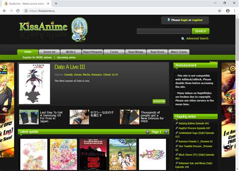 Kissanime ac Legit The official kissanime streaming website has been ...