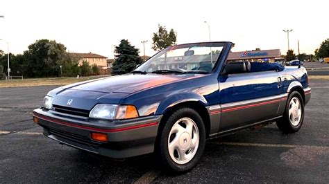 This Rare Honda CRX Convertible Deserves Some TLC, and It's for Sale