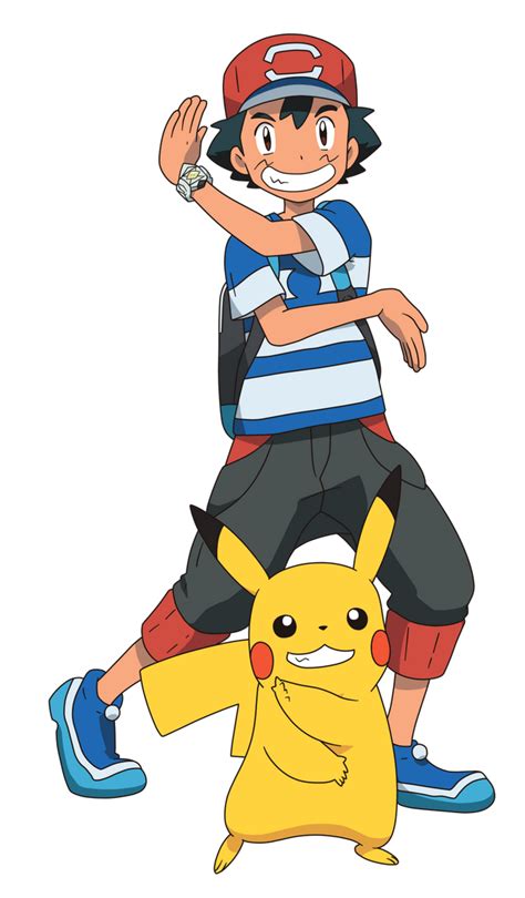 ASH KETCHUM SATOSHI ALOLA RENDER by Tzblacktd on DeviantArt