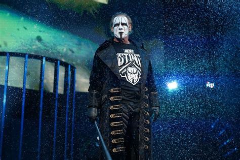 Sting talks about his AEW entrance, his thoughts on the roster