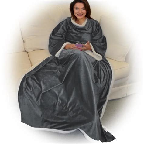 Blanket Snuggie For Adult Sofa Blanket Home,Hotel,Travel Use Polar ...