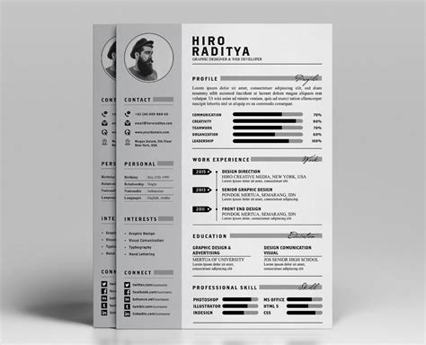 Resume & Portfolio Template - YA