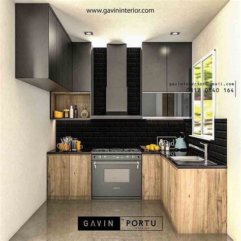 Dapur Minimalis Ada Meja Bar