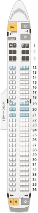 Airbus A320 Seating Chart Air Canada | Cabinets Matttroy