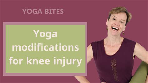 How to practice yoga with a knee injury (video included) by Wellness ...