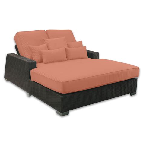 Signature Double Chaise Lounge with Cushion | Wayfair