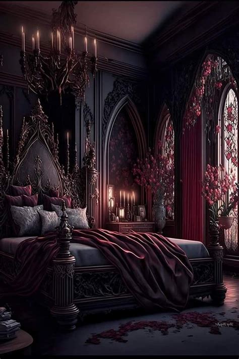 Pin by Monroe Michaels on Beautiful Bedrooms | Gothic decor bedroom ...