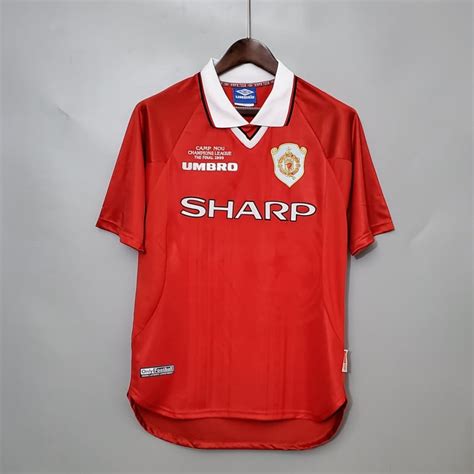 Manchester United 1999 Champions League Final Shirt ...