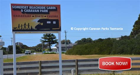 Somerset Accommodation Caravan Park Cabin Campsites North-West Tasmania ...