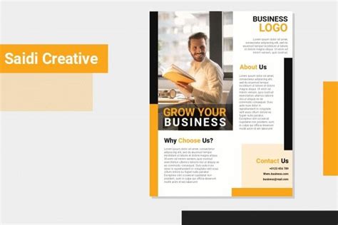 Business Flyer Templates Word | Business flyer templates, Free brochure ...