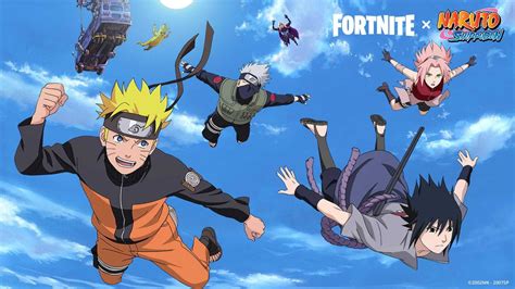 Fortnite’s Naruto Crossover Brings Team 7, Hidden Leaf Village