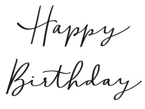 happy birthday lettering font - Neville Kunkel