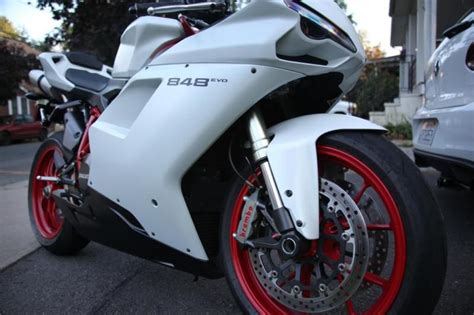 Buy 2012 Ducati 848 EVO Arctic White on 2040-motos