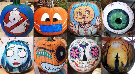 Myths About Scary Pumpkin Painting Ideas - Painters Legend