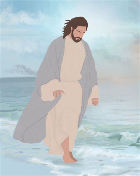 Jesus as the living water jesus christ portrait jesus wall etsy – Artofit