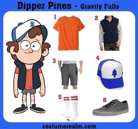 Dipper Pines Costume | Halloween Costum Guide