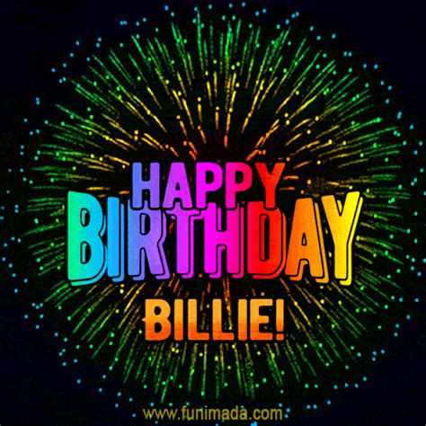 Happy Birthday Billie GIFs - Download on Funimada.com