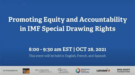 Promoting Equity & Accountability in IMF Special Drawing Rights