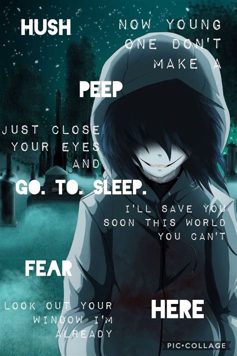 Creepypasta Jeff The Killer Quotes