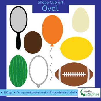 Oval Shape Objects For Kindergarten