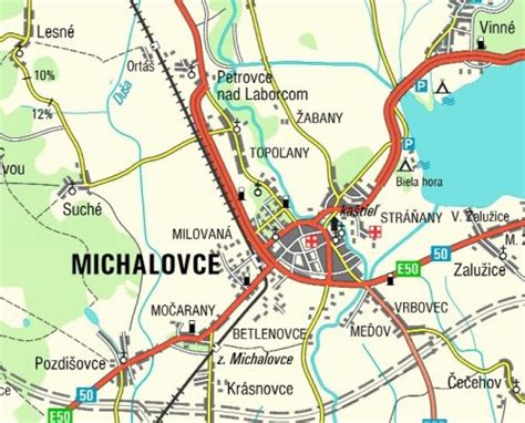 Michalovce Mapa | MAPA