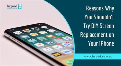 Reasons Why You Shouldn’t Try DIY Screen Replacement on your iPhone