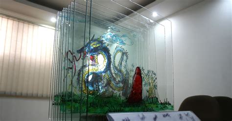 Seeing Life Through Droplets: 3D Glass Painting - a small demonstration ...