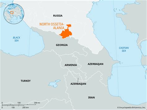 North Ossetia–Alania | Republic, Map, Russia, & Facts | Britannica