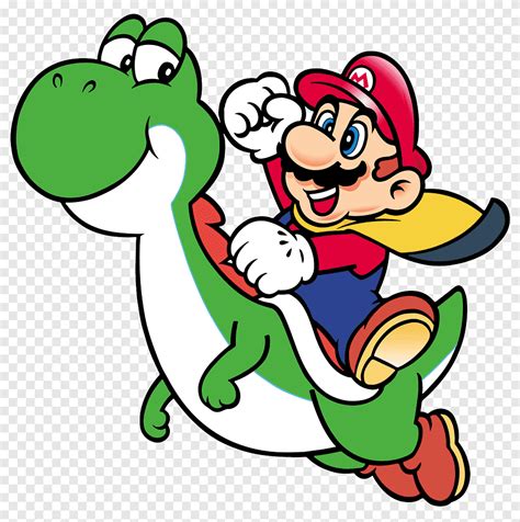 Yoshi Mario Cartoon