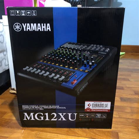 Yamaha MG12XU 12 Channel Audio Mixer, Audio, Other Audio Equipment on ...