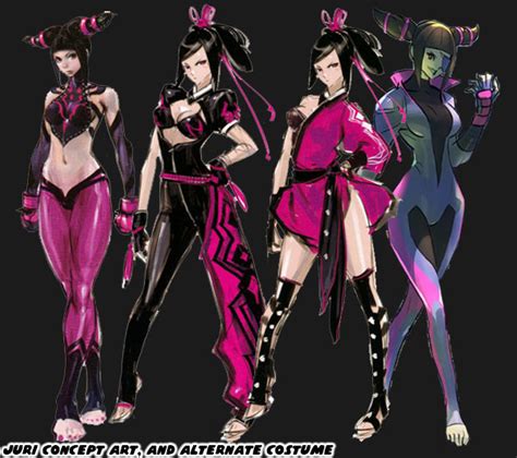 FGC Daily Street Fighter Juri Comparison? Her In-game Model, 44% OFF