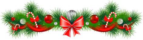 Free Christmas Garland Border Transparent Png, Download Free Christmas ...