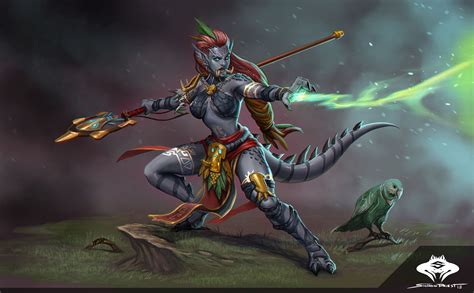 Zandalari Druid by Oscar [ShadowPriest] Lazo Freelance Illustrator ...