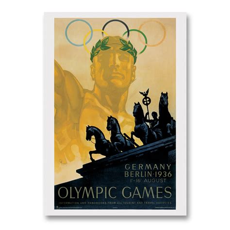 Berlin 1936 Olympic Games Poster