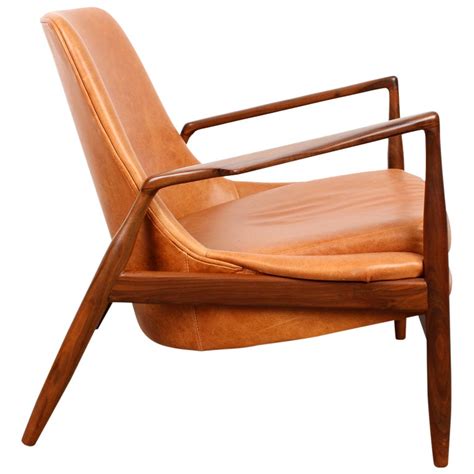 Mid-Century Modern Ib Kofod Larsen Salen chair reproduction at 1stdibs