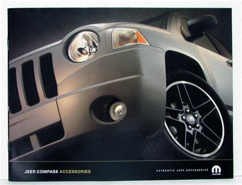 2010 Jeep Compass Accessories Sales Brochure