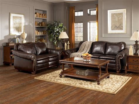 Famous Living Room Ideas With Dark Brown Leather Couches References