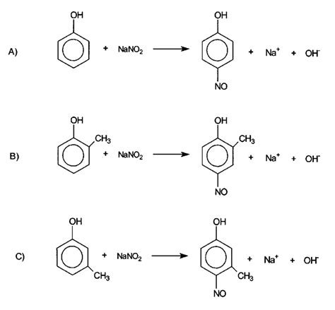 Nitration Of Phenol Mechanism