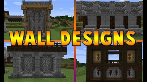 Simple Minecraft Stone Wall Designs - Goimages Corn