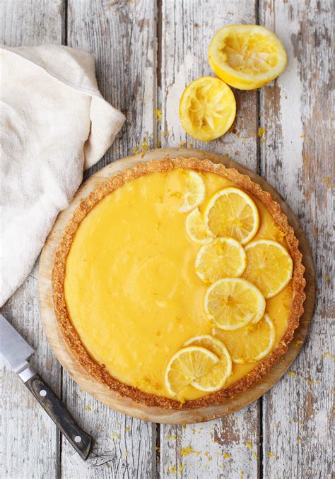 Lemon Curd Tart - The Little Green Spoon