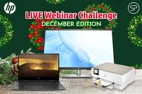 HP Live Webinar Challenge: December Edition | SellPro Promotions