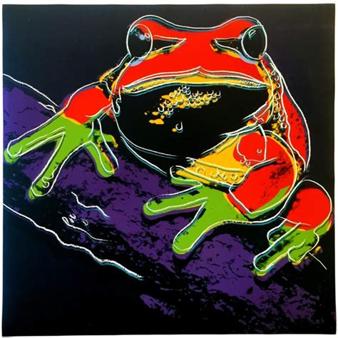 Andy Warhol | Endangered Species | Pine Barrens Tree Frog 294 | 1983 ...