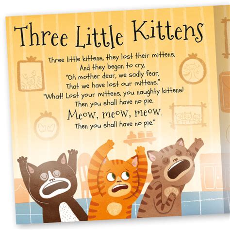 Three Little Kittens Nursery Rhyme