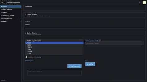 Label k8s 1.24.0+ as "(experimental)" for AKS clusters for Rancher 2.6. ...